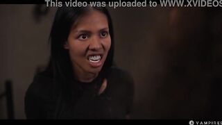 Black Monstergirl Vampirism - Canela Skin & Barbie Rous Lesbo Vampire Sex