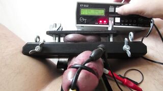 E-Stim, Ball Vice & Dong Restraint with Erostek ET-312B