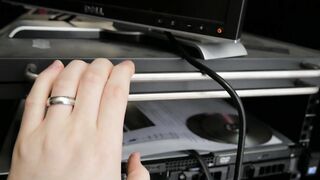 $15 Server Rack Adventures - Part 1 (VLOG) - Netgear 24-port Switch