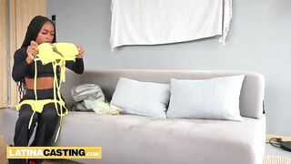 Her BF was blowing up her phone this BLACK LATIN CHICK got COARSE ANAL during the time that this guy called