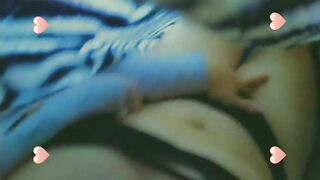 nasty student masturbation at daybed