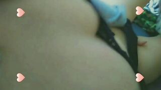 nasty student masturbation at daybed