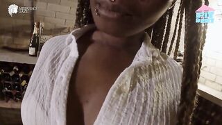 Hawt Black Female-dom Xeinna Rose has interracial screw fest with realtor rawdog whist inspecting property to hire