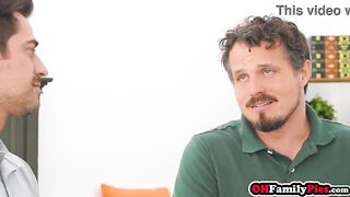 Hot Della Cate drank large knob and enjoyed hardcore 3some vagina screwing