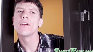 Nasty stepson screws mother I'd like to fuck in advance of facial