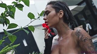 SANKTOR - TEASING & SOLO MASTURBATION OF THE SLIM WOMEN