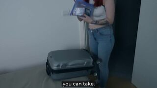 1st Night Sharing Daybed With Curvy Stepmom Ends With Creampie