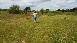 Public Park Bench Outdoor Banging and fellatio