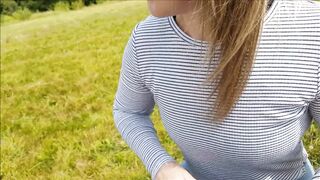 Public Park Bench Outdoor Banging and fellatio