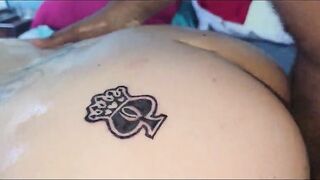 Chilean Bitch takes haitian BBC Raw