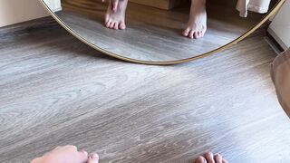 Snow White Underware Pixie Mirror Tease - Floor Ride Dream