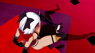 Fate - Okita Souji (Alter) Footjob and Cowgirl Anime