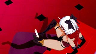 Fate - Okita Souji (Alter) Footjob and Cowgirl Anime