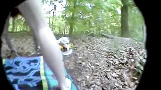 Servitude Sex in the Forest with Concupiscent Playgirl