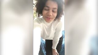 Stuffing my vagina with white latex gloves(join fanclub for 10m full movie!)
