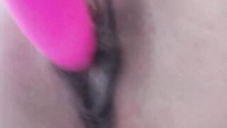 Massive darksome lips teasing my Pink moist cunt