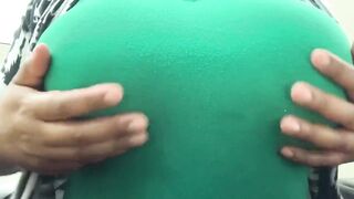 Rub my large melons