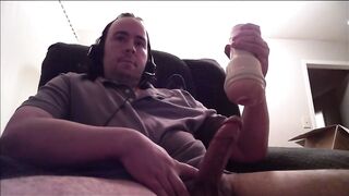 A Exciting Story of Barbaric Antiquity During the time that A Toy Vagina Grasps A Large Penis