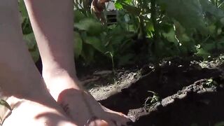 Lick my indecent feets slut!