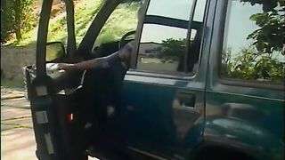 Slutty guy picks up sweetheart and eats her vagina