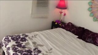 Soft lipped teen stepdaughter stretched out by large stedaddy weenie