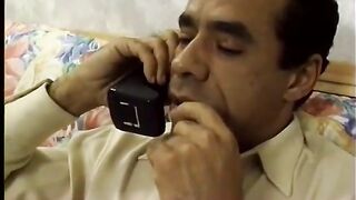 Man eats sexy ebony snatch on daybed then screws doggy position
