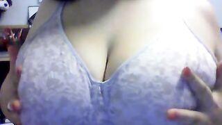 Large Melons, Tiny Brassiere (SHORT) 10 views and I take the brassiere off!!!!