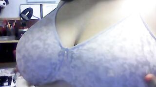 Large Melons, Tiny Brassiere (SHORT) 10 views and I take the brassiere off!!!!