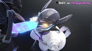 Vyse Takes Omen's Shadow Schlong