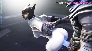Vyse Takes Omen's Shadow Schlong