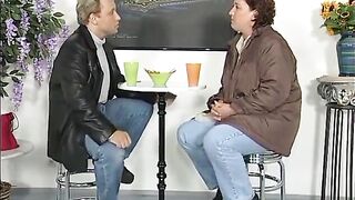 mother I'd like to fuck sucks dick then gets banged to a throat jizz flow