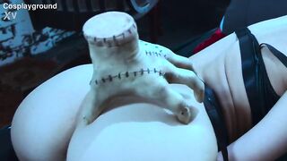 Wednesday Addams Fingers Her Soaked Vagina Alone - Wednesday Porn Cosplay Parody