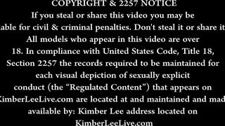 KImber Lee gives an edging and swallowing cum oral pleasure-sex!!