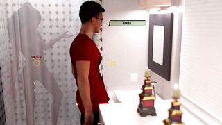 FAVOURABLE MARK. Christina's shower blowjobs