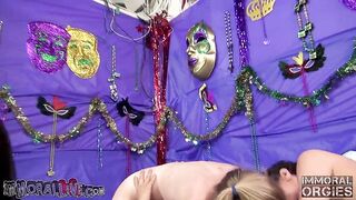 Look how ruined those sheets are - Veronoica a Vluv’s epic two hour fuckfest – All gangbang