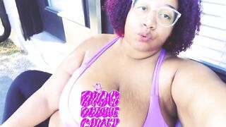 marvelous big beautiful woman showing off her goodies