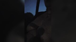 Drives home exposed