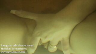 Tanya Hansen plays with herself in the sexy tub. Digitized in HD