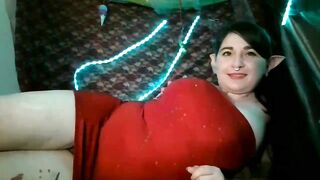 Christmas elf gives u JOI and plays with herself