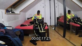 How lengthy it need for slide on in inflatable MD-Latex Cyborg Dress