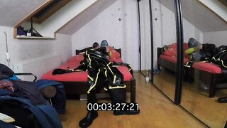 How lengthy it need for slide on in inflatable MD-Latex Cyborg Dress