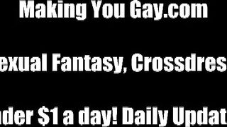 Bow over homosexual hunk