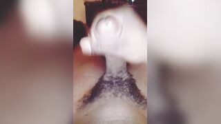 Late night Wanking My Bbc til i cum