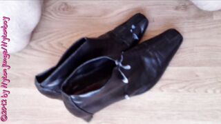 Kleine Schuhe benutzen