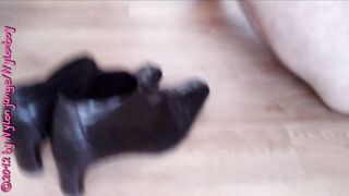 Kleine Schuhe benutzen