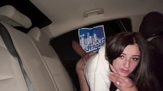 A quickie in the backseat
