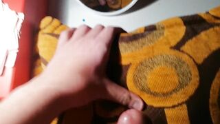 Lewd 18y/o Virgin Dry Humps his Pillow, Ends with Biggest Spunk fountain
