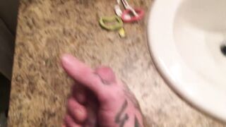 see me play with my Large Schlong untill i CUM