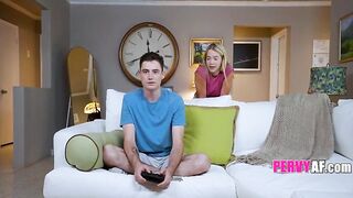 Gaming Deal Leads to Stepsibling Screwing