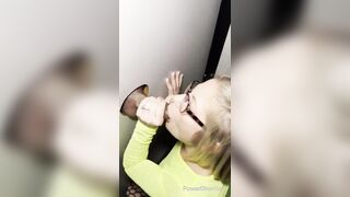 Getting drilled by a stranger at a gloryhole